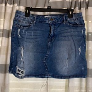 Jean skirt !